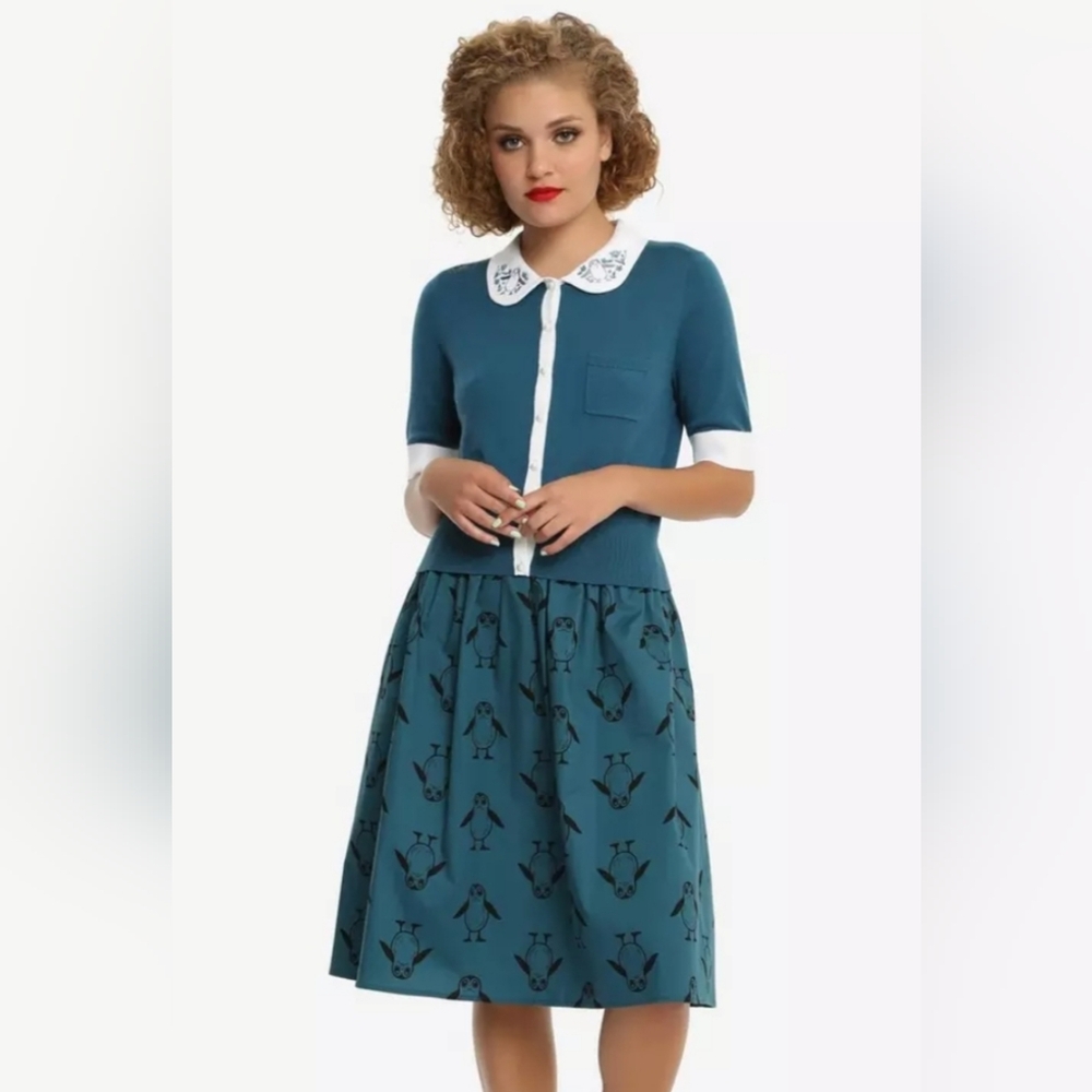 Porg Skirt and Cardigan Set